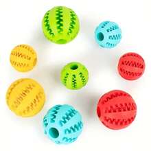 1 Pc Indestructible Dog Chew Toy Ball, Teeth Grinding Toy Suitable For Small/Medium/Large Dogs And Puppies, Pet Feeder Treat Dispenser Dental Care Exercise Intelligence Training Game