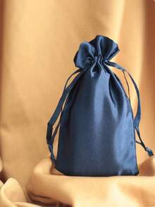 10PCS Imitation Silk Drawstring Jewelry Gift Bags, Suitable For Weddings, Festivals, And Parties - Multicolor - View 9
