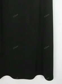 Women's Elegant Slip Skirt, Comfortable Smooth Fabric Lining, Suitable For Underskirt Under Dresses