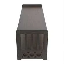 Altar Table With Storage, 2-Tier Meditation Table With Drawer, Floor Puja Table For Spiritual, Alter Cabinet For Witch Wiccan Buddhist Shrine Prayer Stand Riser Home Decor (Dark Walnut Color) - Màu óc chó sẫm - Xem 9