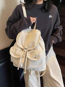 2025新款时尚大容量多功能休闲旅行背包，适合学生