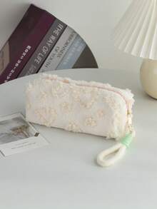 New Heart-Shaped Pencil Case & Storage Pouch: Adorable 3D Heart Design + Soft Pastel Color Tones! Large Capacity Multi-Layer Storage, Easily Organize Stationery And Coins. Must-Have Sweet And Cute Item For Students - Perfect For Back To School And Carrying Out, Can Store School Supplies, Pencil Case, Backpack, Etc.,Bag - Multicolor - View 3