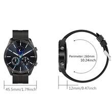 1 件 1.50 英寸全触摸屏男女通用智能手表，户外运动追踪器，具有 100 多种运动模式、心率监测器、睡眠追踪、计步器、天气预报、无线通话、消息提醒、可自定义壁纸、黑色和银色，适合作为送给朋友、情侣、家人、同事的礼物 - 彩色 - 查看 4