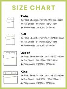 6-Piece Bed Sheet Set – Twin/Full/Queen/King Sizes | Soft Microfiber | Deep Pocket Fitted Sheet | Cooling, Wrinkle-Free, Summer And All-Season Comfort | Includes 1 Flat Sheet, 1 Fitted Sheet, 4 Pillowcases - 薄荷綠 - 查看 5