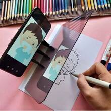 1pc Optical Tracing Board Drawing Tool, Fits Smartphone & Tablet, Projection Sketching Light Box Supplies