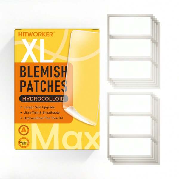 30 Pieces Of Transparent Long Strip Water-Based Gel Concealer - Versatile Day And Night Use, Facial Concealer Patch, Portable And Easy To Use