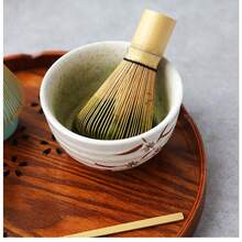 1pc Authentic Bamboo Matcha Whisk, Easily Produces Perfect Froth - Easy To Use And Clean - Handcrafted Traditional Japanese Matcha Whisk, Perfect For Green Tea Lovers
