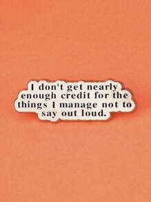 1PC Unique Creative Brooch Backpack Decoration Accessory Brooch