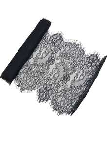 3米/包柔软双面蕾丝刺绣边饰，新娘礼服面纱，服装缝纫DIY配件，窗帘，桌布，家居装饰 - 彩色 - 查看 8