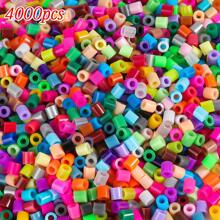 4800 piezas - 48 colores Cuentas fusionadas DIY para hacer joyas 3D, kit de suministros artesanales para manualidades creativas, regalos de cumpleaños, festividades, regalos para amigos y familiares
