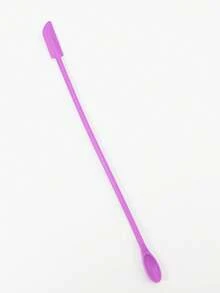 3pcs Silicone Makeup Spatula - Cosmetic Scoop Stick, Face Mask Scraper, Soft Paddle Cream Spatula, Empty Bottle Scraper, Foundation Scraper, Body Wash Spatula