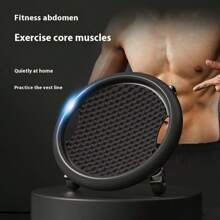 1PC 28*28cm/11*11in Noiseless Abdominal Wheel Roller Safety 4-Wheel Fitness Sliding Disc Exercise Wheels Multifunctional Abdominal Muscle Trainer