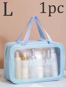 3 件套旅行洗漱包 - PVC 防水化妆包，化妆品收纳整理袋，适用于化妆品、护肤品、珠宝、文具、电子产品和其他日常用品返校 - 彩色 - 查看 11