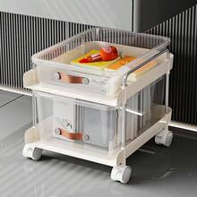 Estante Organizador 3 Niveles Con Ruedas Multifuncional - Blanco - Ver 10