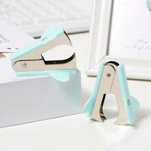 12 pièces Décolleur d'ongle de papeterie de bureau, 12 pièces Arrache-ongle de papeterie pour étudiants, mini conception portable pour bureau financier, retour à l'école, fournitures scolaires