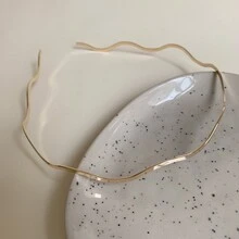 1pc Multi-Layer Metal Headband, Vintage Style Shiny Party Hair Accessories, DIY Headpiece, Gold Hair Accessories, Hairband Headband For Women, Hair Accessories, Hair Hoop