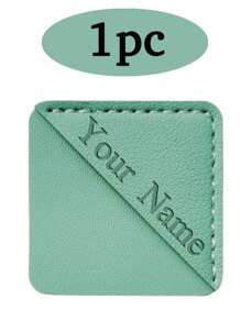 1PC Customized Leather Bookmark, Personalized Colorful Book Corner Mark, Gift For Reader Book Lover Students, Graduation Back-To-School Birthday Gift School Supplies, Back To School