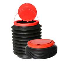 1 Car Mounted 4L Foldable Garbage Bin With Lid, Which Can Be Used As A Telescopic Garbage Bin, Umbrella Storage Bin, Emergency Folding Water Bin. It Is An Essential Creative Storage Item For Cars And Can Be Used With Garbage BagsFor Women Storage Organizer Travel Holiday Essential Fall Decor Autumn Halloween