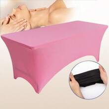 1 pièce Drap-housse de table de massage de salon de 6 pieds, extensible, pour extension de cils, pour table de massage de lit de beauté de salon