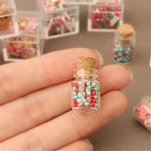 4 قطعة/ مجموعة صندوق هدية مع شكل حلوى صغيرة، ديكورات متعلقة بالمنظر للدمى، اكسسوارات للتصوير الفوتوغرافي - متعدد الألوان - مشاهدة 6