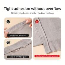 No-Sew Hem Tape, Self-Adhesive Fabric Fusing Bond Tape For Easy Pants And Garment Hemming - Multicolor - View 5