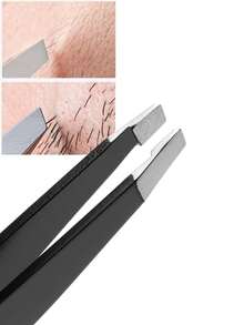 1/2 Stück Augenbrauen Pinzette für Gesichtsbehaarung, Augenbrauen, Kinnhaar und Körperbehaarung