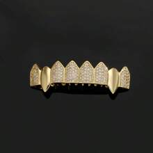Popular European & American Style Fang Tooth Caps, Fashion Grillz, Unisex Hip Hop Performance Decorative Teeth Accessories