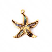 1pc 304 Stainless Steel Ocean Series Turtle, Conch, Starfish Pendant, Used For DIY Necklace, Earring, Jewelry Making