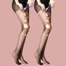 Z&D Women Tights - 黑色 - 查看 6