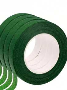 Floral Green Adhesive Tape, High Viscosity Packing Material For Bouquet, Gardening Green Cloth Tape, DIY Flower Stem Accessories