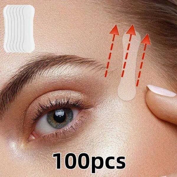 100 stuks V-Line Face Lift Onzichtbare Verstevigende Patches, Lift direct Jukbeenderen en Kin voor V-vormig Gezicht