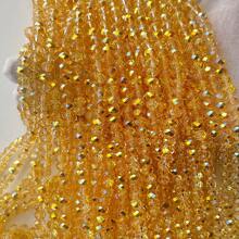 80 Pieces Of 8mm Austrian Quality Shiny Flat Crystal Beads With Holes Suitable For DIY Bracelets And Phone Accessories - Glass Craftsmanship Bead Material