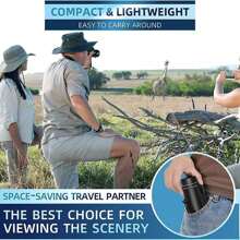 1pc High-Definition Monocular Remote Zoom Bak4 Prism, Outdoor Telescope For Camping And Hunting (Accessories: Phone Holder, Tripod, Cloth Bag, Portable Rope)