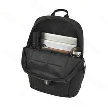 Samsonite 男士背包TR109038 立體包型 流行簡約 兼顧時尚外觀與功能性 可放置14吋電腦 黑色