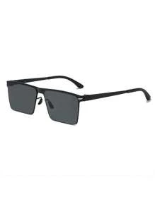 Óculos de Sol da Moda Polarizados para Uso Externo, Estilo de Rua e Negócios, Acompanha 1 Cinto Automático Casual de Negócios