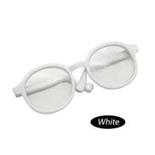 1 Stück - Neues Produkt 2025 (6,5 cm 3-Zoll BJD-Puppe) vielseitige transparente Brille, Puppensonnenbrille für den Sommer mit Multifunktion, farblich abgestimmt - Geschenk für Urlaub/Geburtstag
