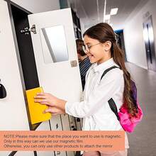 8 piezas de espejos acrílicos cuadrados de plástico irrompible, espejos de estilo de ladrillo de vidrio mini, adecuados para el aula, la oficina, manualidades del hogar Volver a la escuela