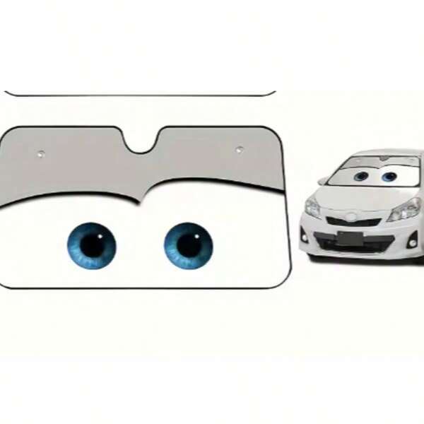 Cartoon raamfolies 4 kleuren Eye Pixar Verwarmde voorruit Zonnescherm Auto voorruit Zonnescherm Auto Zonnescherm Gereedschap Nieuw Amagi