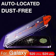 1 Stück Bildschirmschutz - Gehärtetes Glas Bildschirmschutz mit kristallklarer Auflösung, glänzender Oberfläche und vollflächiger Antifingerbeschichtung für GalaxyS25 S25Plus S25Ultra S24 S24Plus S24 Ultra S24FE S23FE Bildschirmschutz aus gehärtetem Glas