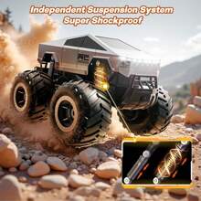 Auto telecomandata fuoristrada tipo pick-up, camion RC impermeabili 4x4 per tutti i terreni, auto da corsa in scala 1:16, giocattoli monster truck da hobby, veicoli 2.4GHz, regali per bambini e ragazze