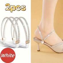女士高跟防滑鞋带，弹性免系带鞋带，多色