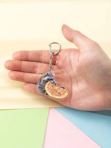 1 件亚克力可爱浣熊钥匙扣/浣熊开车/牛仔浣熊/笑脸大浣熊/拥抱浣熊/摇滚浣熊/浣熊裹毯子/动物主题钥匙扣吊坠背包装饰/包配件/书包配件/钱包吊坠/朋友的动物汽车配件哥特 Y2k 万圣节配件教师节圣诞礼物创意 - 彩色 - 查看 23