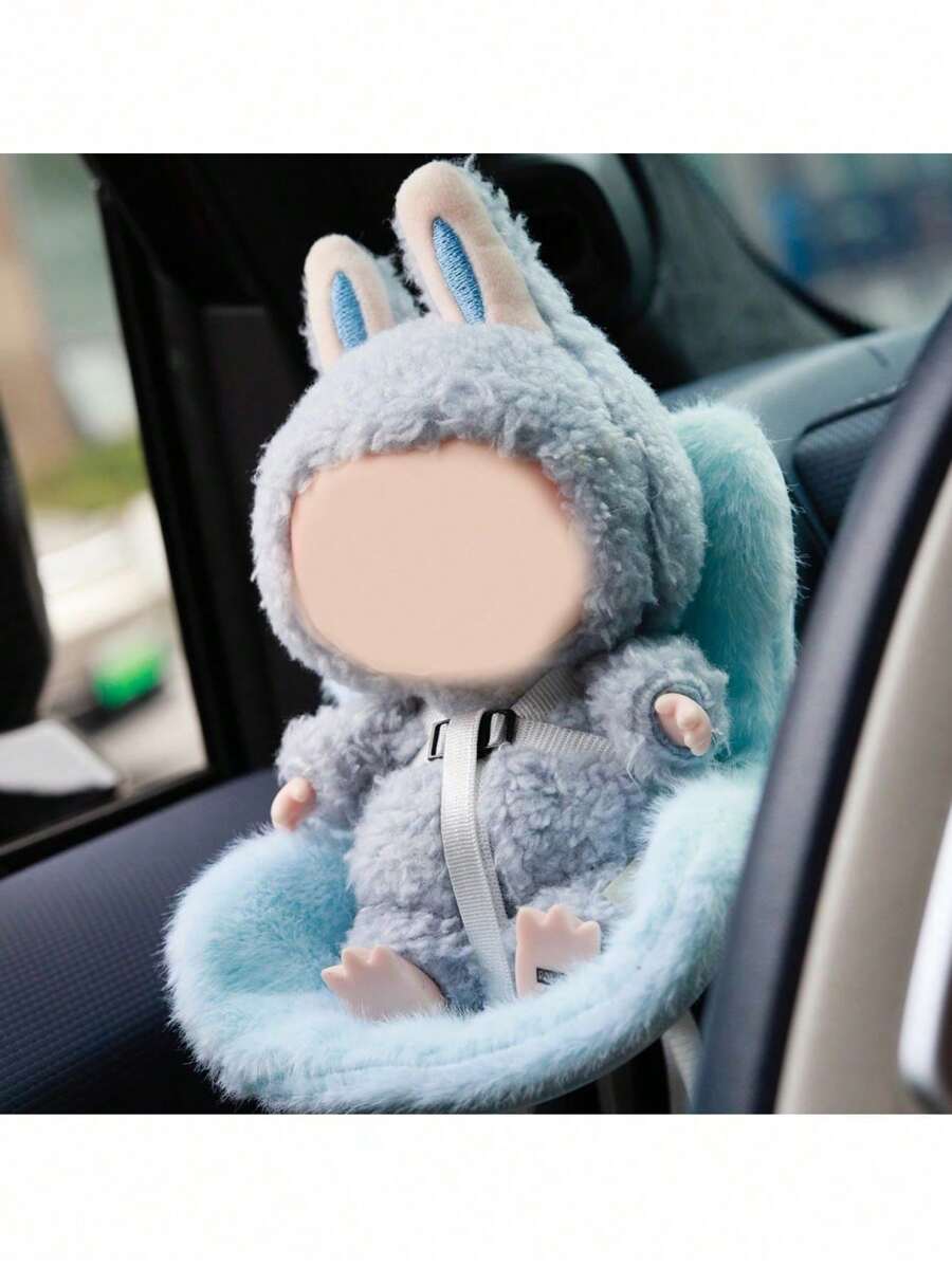 Puppen Autositz Für 10-17 Cm Puppen - Mit Sicherheitsgurt