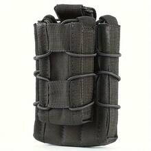 1 件装轻质尼龙 Molle 弹匣袋战术狩猎腰带弹匣包户外使用 PC 板携带器 - 彩色 - 查看 10