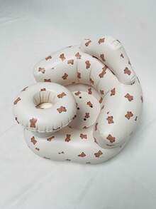 Multifunctional Inflatable Baby Learning Chair, Baby Sitting Posture Training Chair With Tray And Pillar, Suitable For Infants 3 Months And Above, Inflatable Baby Floor Seat, Baby Backrest Sofa, Inflatable Baby Seat - Multicolor - View 13