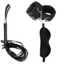Sex Toys Nylon BDSM Kit Plush Sex Bondage Adult Toys For Women Set Handcuff Exotic Sex Games Whip Nipple Clamp Adult SM Product Sexy Toys 18