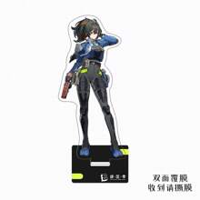 Game Anime 1pc Zenless Zone Zero,15cm Acrylic Stand Keychain Desktop And Home Decoration, Display Stand Person Model, Id Al-Adjha A Graduation Gift For Friends, Backpack For School