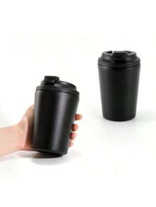 1 chiếc cốc đựng cà phê hoặc sữa cách nhiệt hai lớp bằng thép không gỉ 400ml/12oz, cốc du lịch chân không, cốc cà phê văn phòng kinh doanh hai lớp, cốc cà phê di động trên ô tô, cốc cà phê thời trang đơn giản, quà tặng sinh nhật cho bạn gái, ngày lễ tình nhân, ngày của mẹ, ngày của cha, quà tặng cho công việc và văn phòng - Nhiều màu - Xem 6