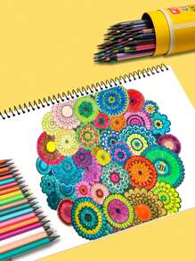 12/18/24/36/48/72pcs Colored Pencils Set Vibrant Color Pencils For School Teachers, Soft Core Art Drawing Pencils For Coloring, Sketching, And Painting For Adult Coloring Book Gifts For Adults School Supplies,Back To School