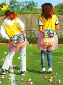 32 peças/Conjunto Caixa de Bolas de Chocalho de Ovo, Objeto Cênico Divertido para Trabalho em Equipe para Festa Corporativa, Reunião Anual, Atividades em Grupo, Jogo de Punição